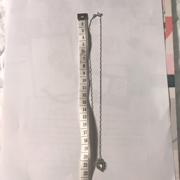 🎉5 for $10- Sterling silver necklace with heart pendant - Picture 5 of 5